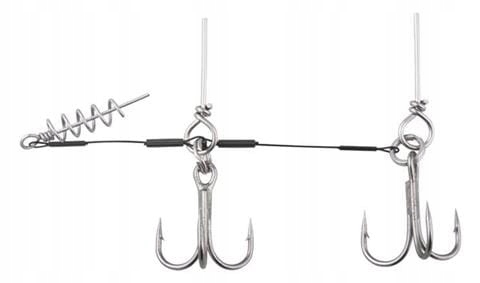 Systemik Dragon Szczupakowy Z Kotwiczkami Nr 1/0 9 CM 27 Kg