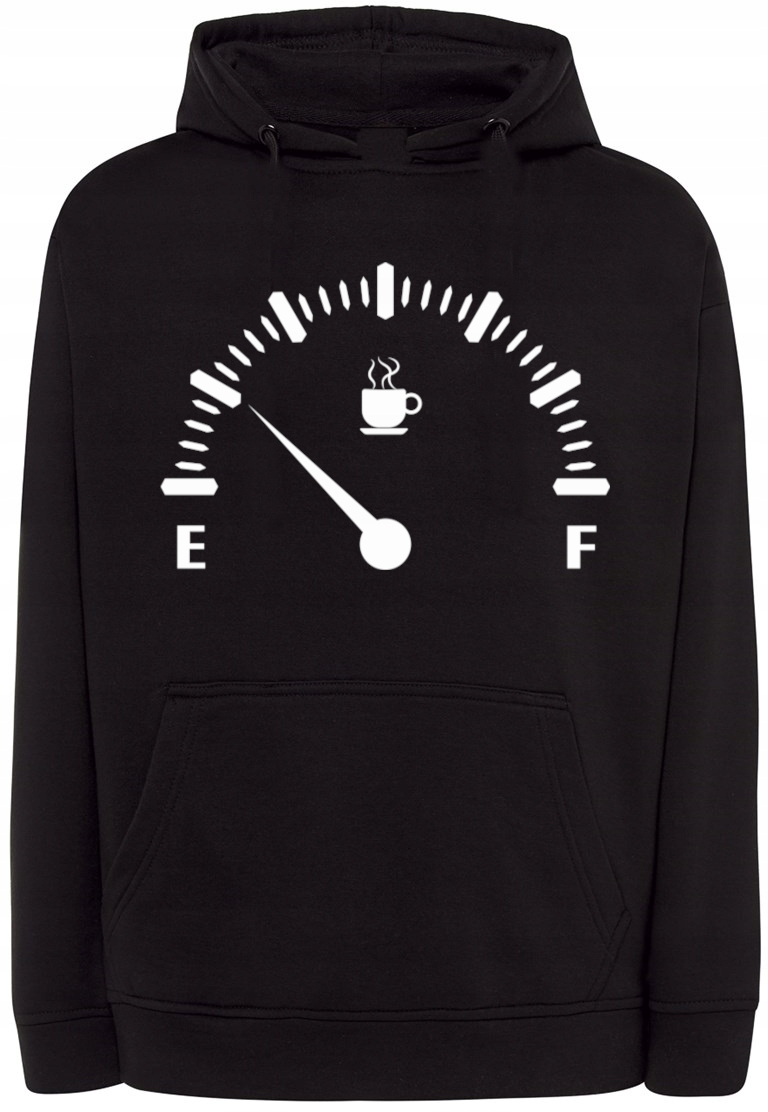 Mikina s pěkným potiskem Palivo Fuel Káva vel. S