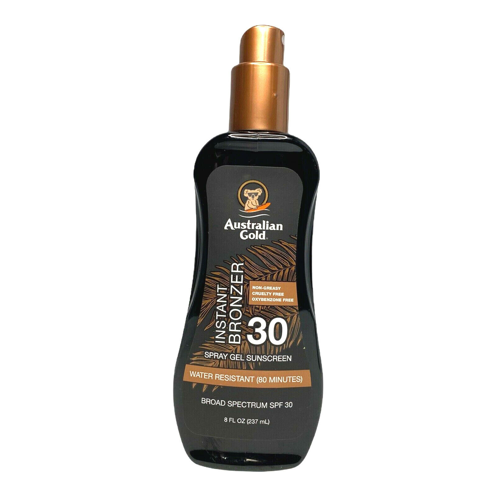 Australian Gold Sprejový gel SPF30 Gel ve spreji s bronzerem, Uv filtr 237 ml