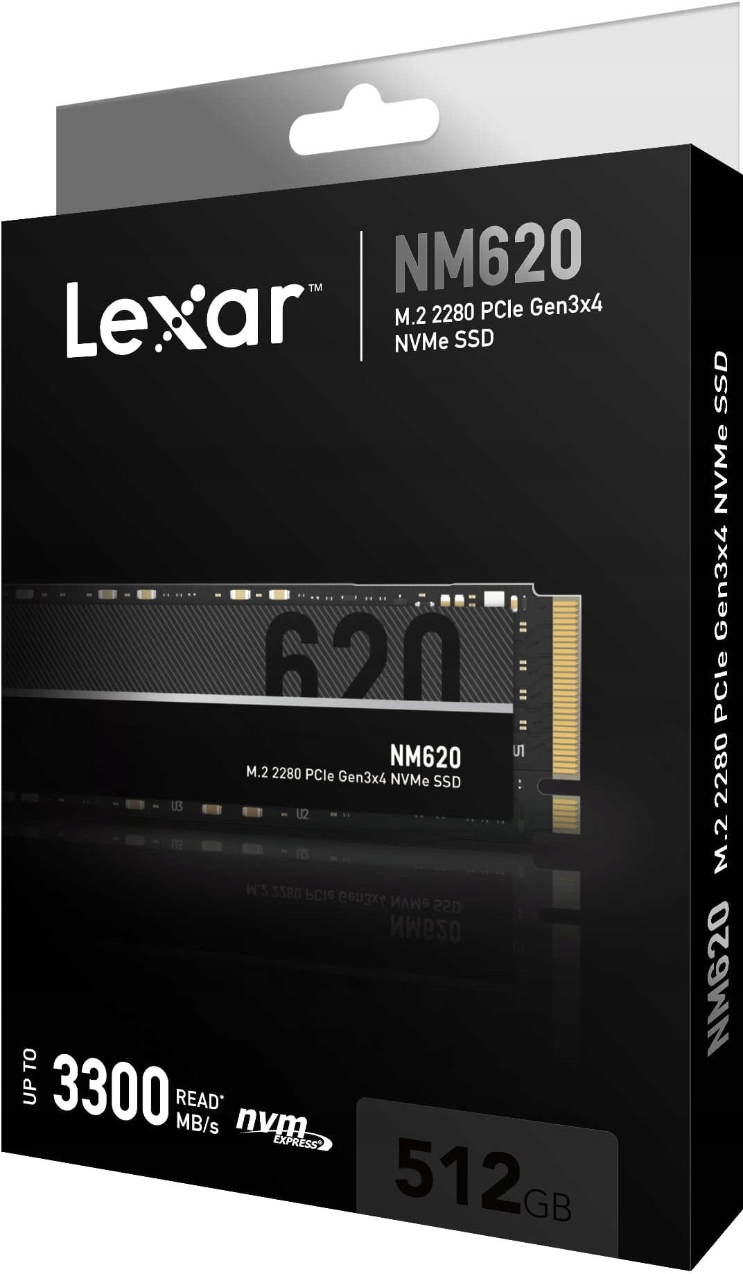 LEXAR NM620 512GB NVMe PCIe Gen.3 M.2 2280 — 10