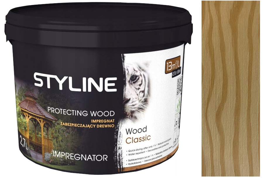 

Bolix Styline Impregnat Do Drewna Bezbarwny 9L