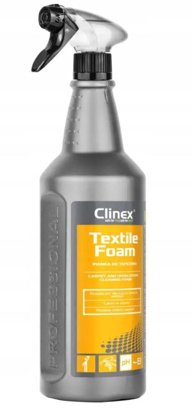 

Clinex Textile Foam pianka do prania tapicerek 1l