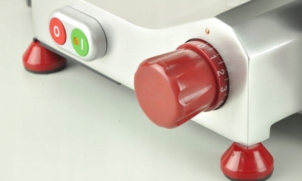 WŁOSKA KRAJALNICA DO WĘDLIN Z NOŻEM O ŚREDNICY 25CM INVEST HORECA F-250R Model F-250 R