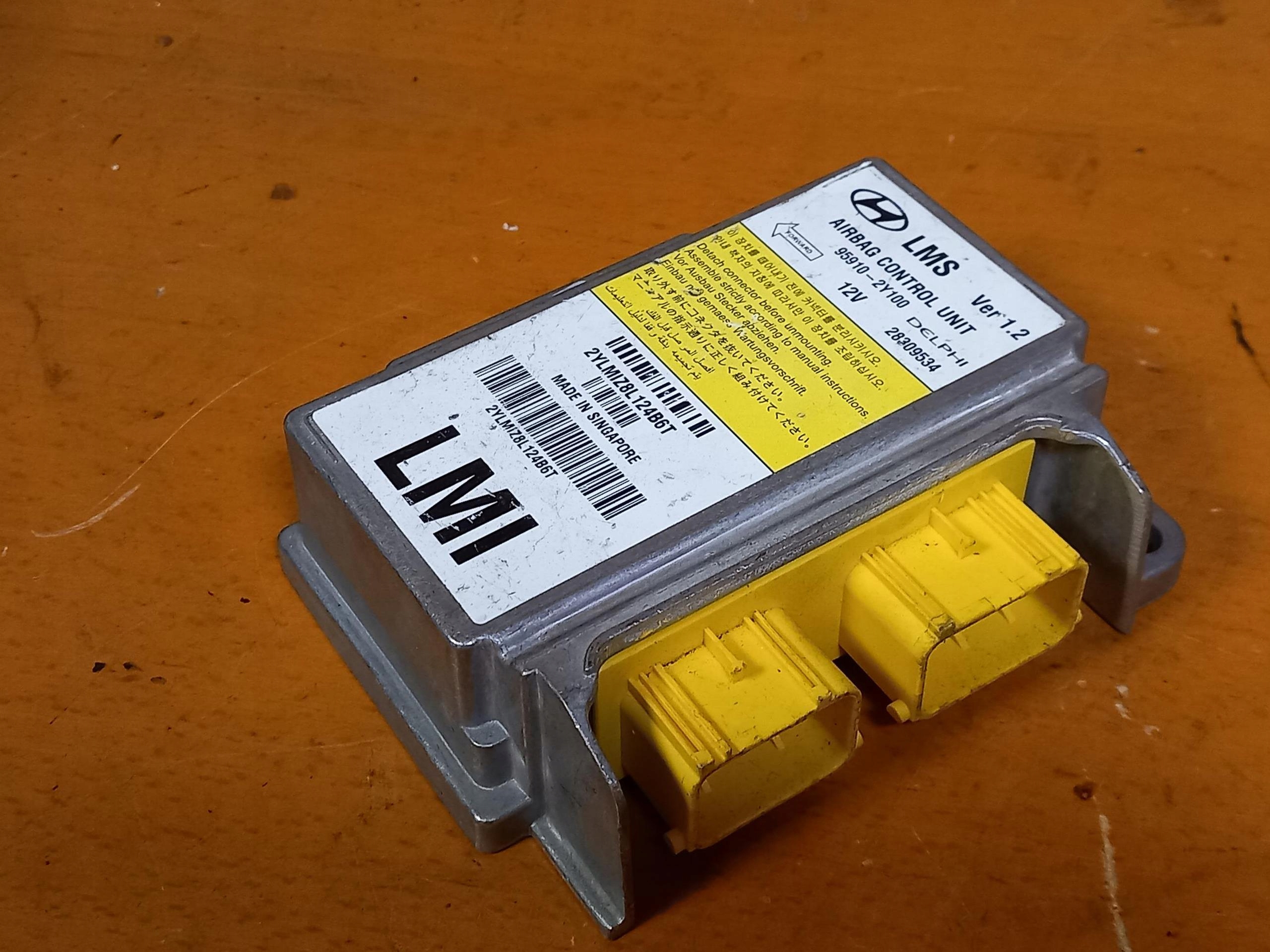 module control unit airbag HYUNDAI IX35 95910-2Y100 10-15