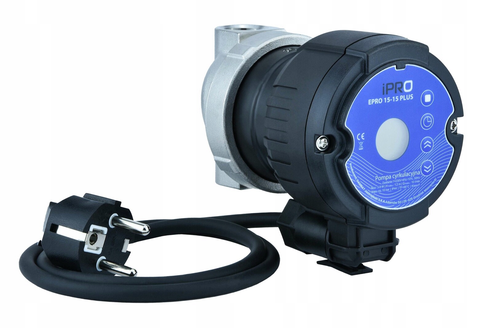 Elektroniczna Energooszczędna pompa C.w.u. Epro 15-15 Plus 3-9W 230V 02043