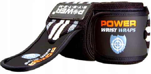 POWER SYSTEM TAŚMY - USZTYWNIACZE NADGARSTKA 2 SZT