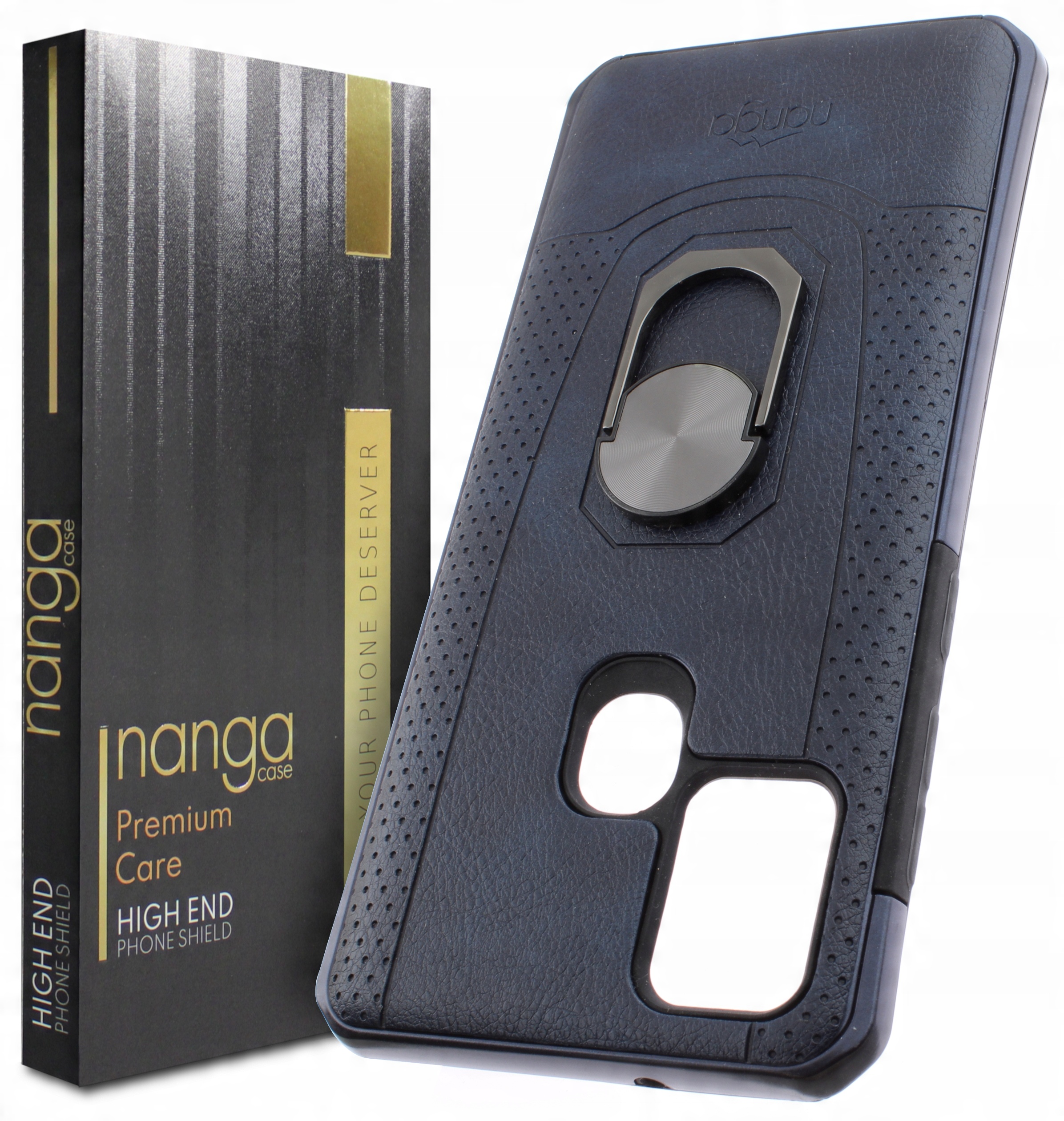 

Etui Pancerne Vintage Ring Do Galaxy A21S Bl