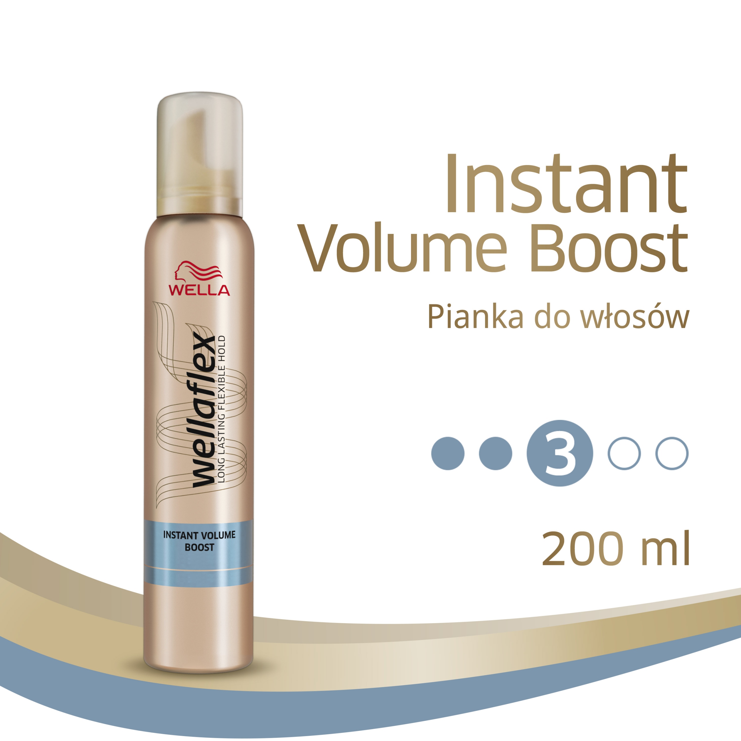 Wellaflex Volume Boost Pianka do Włosów 200ml Marka Wella