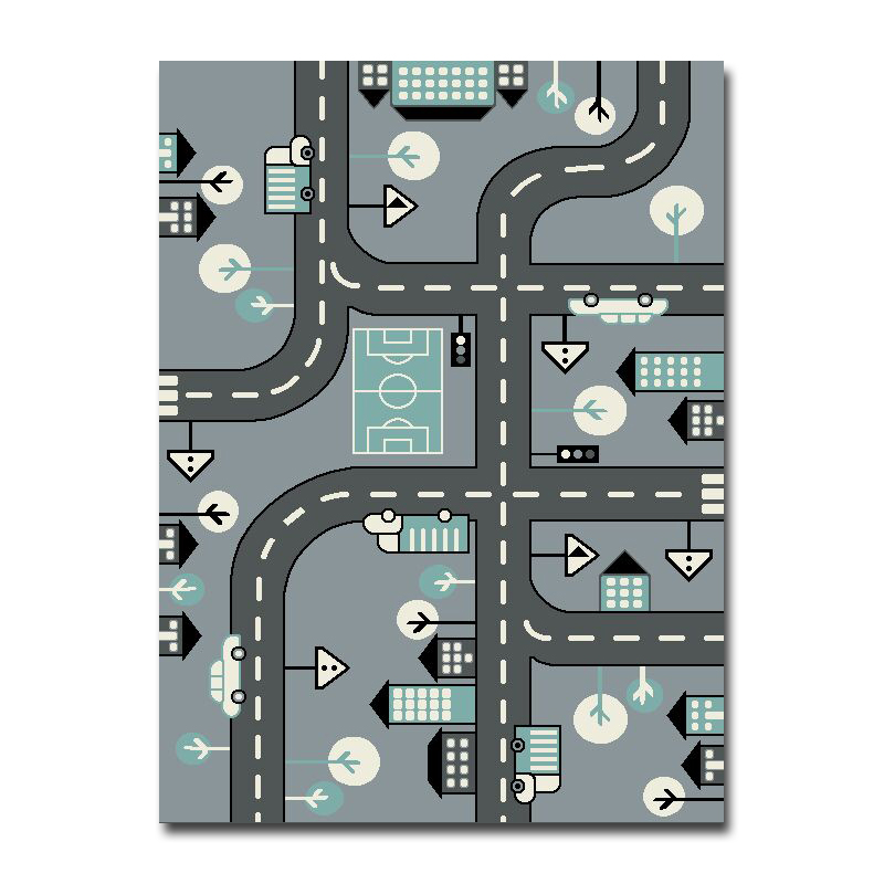 Měkký Koberec 160X230 Do Dětského Pokoje