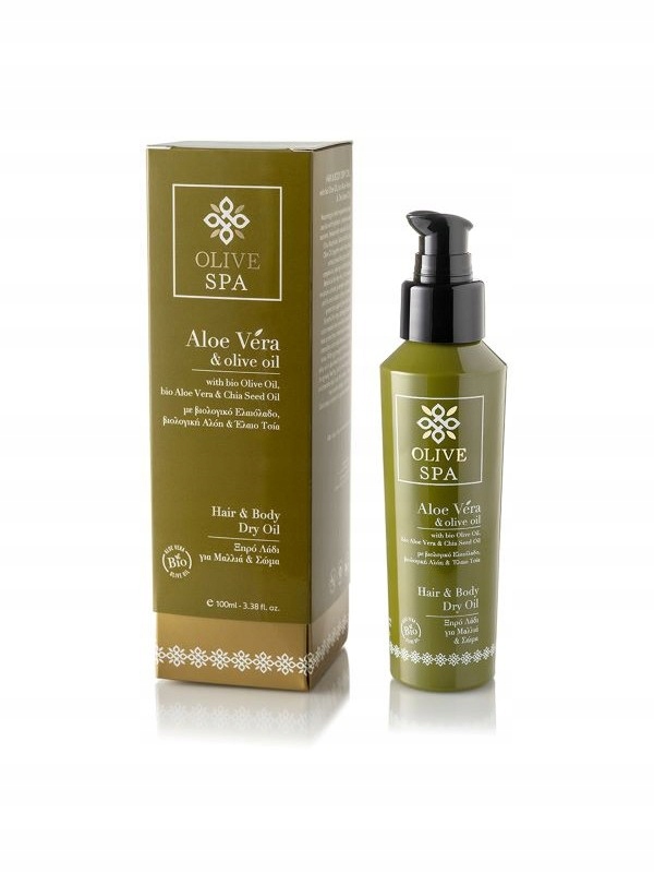 Hydratační olej na vlasy a tělo Aloe Olive Spa 100 ml