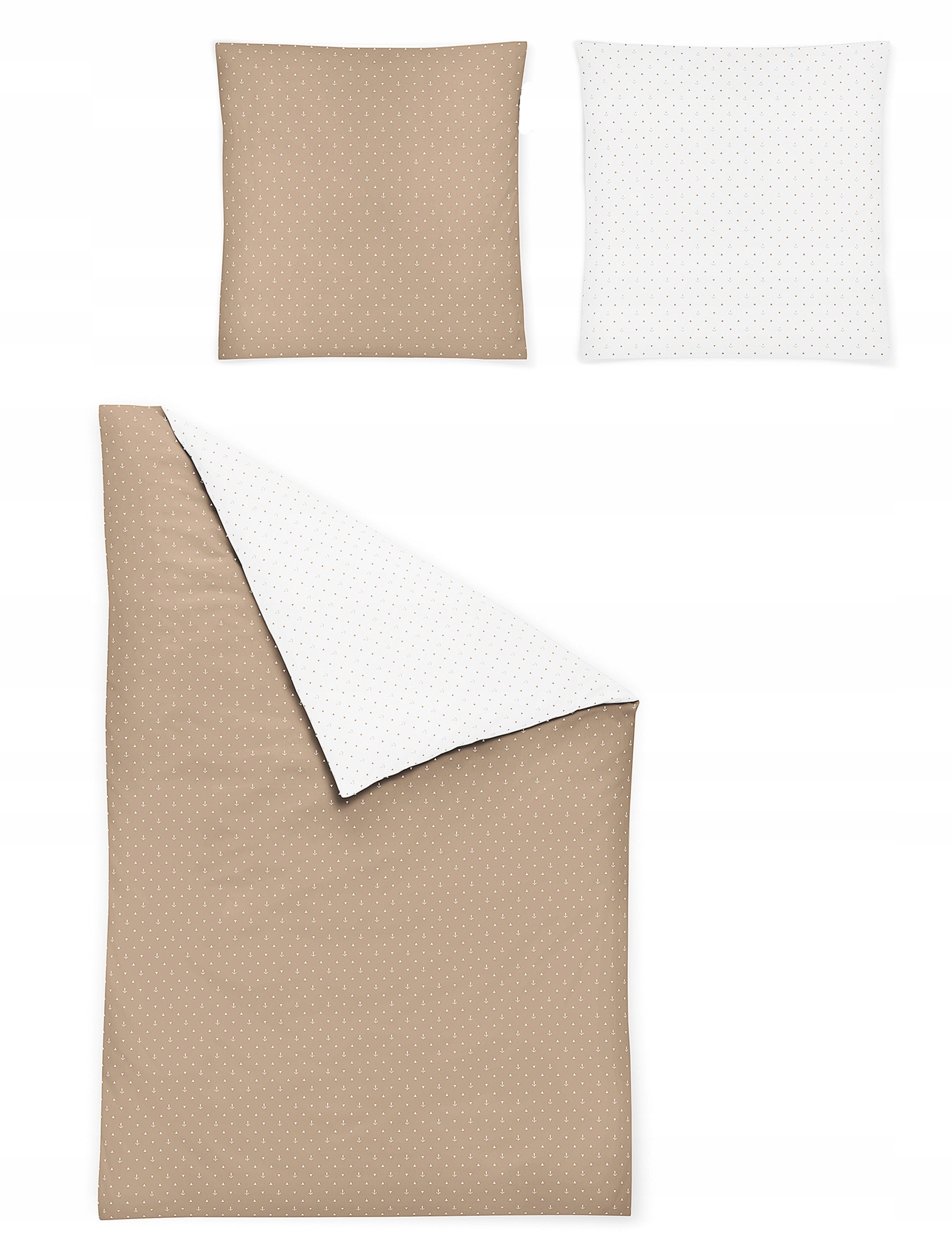 Sada povlečení saténová bavlněná přikrývka přikrývka polštář 70/80 3 dílů