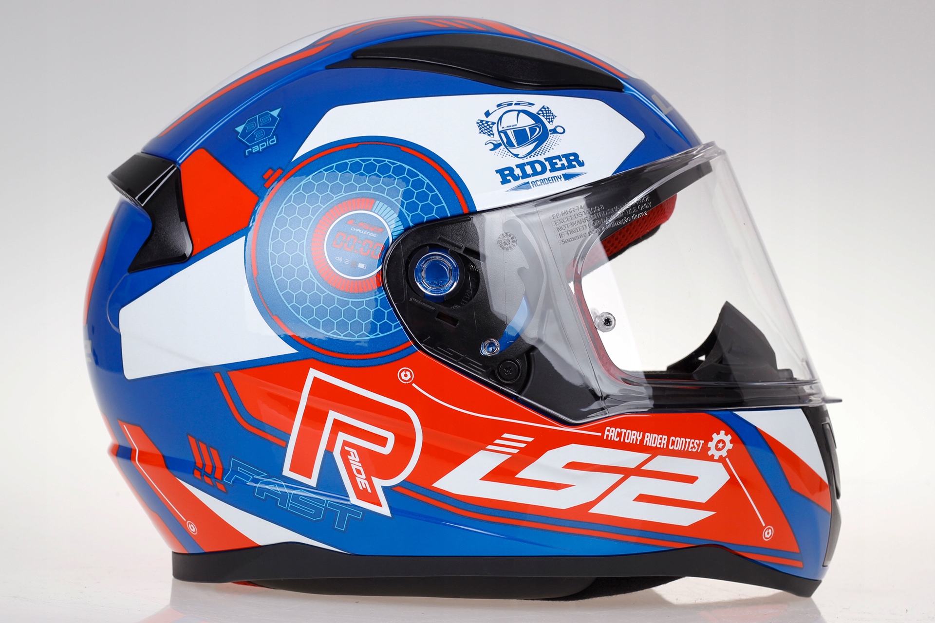 LS2 FF353 RAPID KASK MOTOCYKLOWY STRATUS BLUE Rozmiar M
