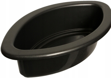 

Doniczka Plastikowa Łódka Oslonka Czarna 25cm