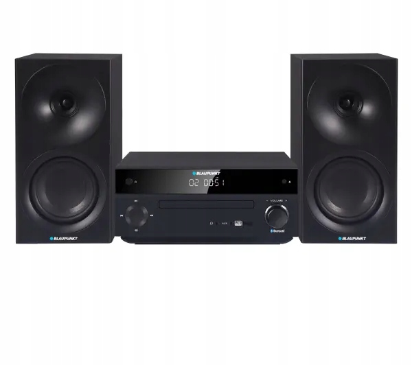 Wieża Blaupunkt MS30.2BT CD Hdmi Usb Aux 50W Bluetooth Radio Fm Czarny
