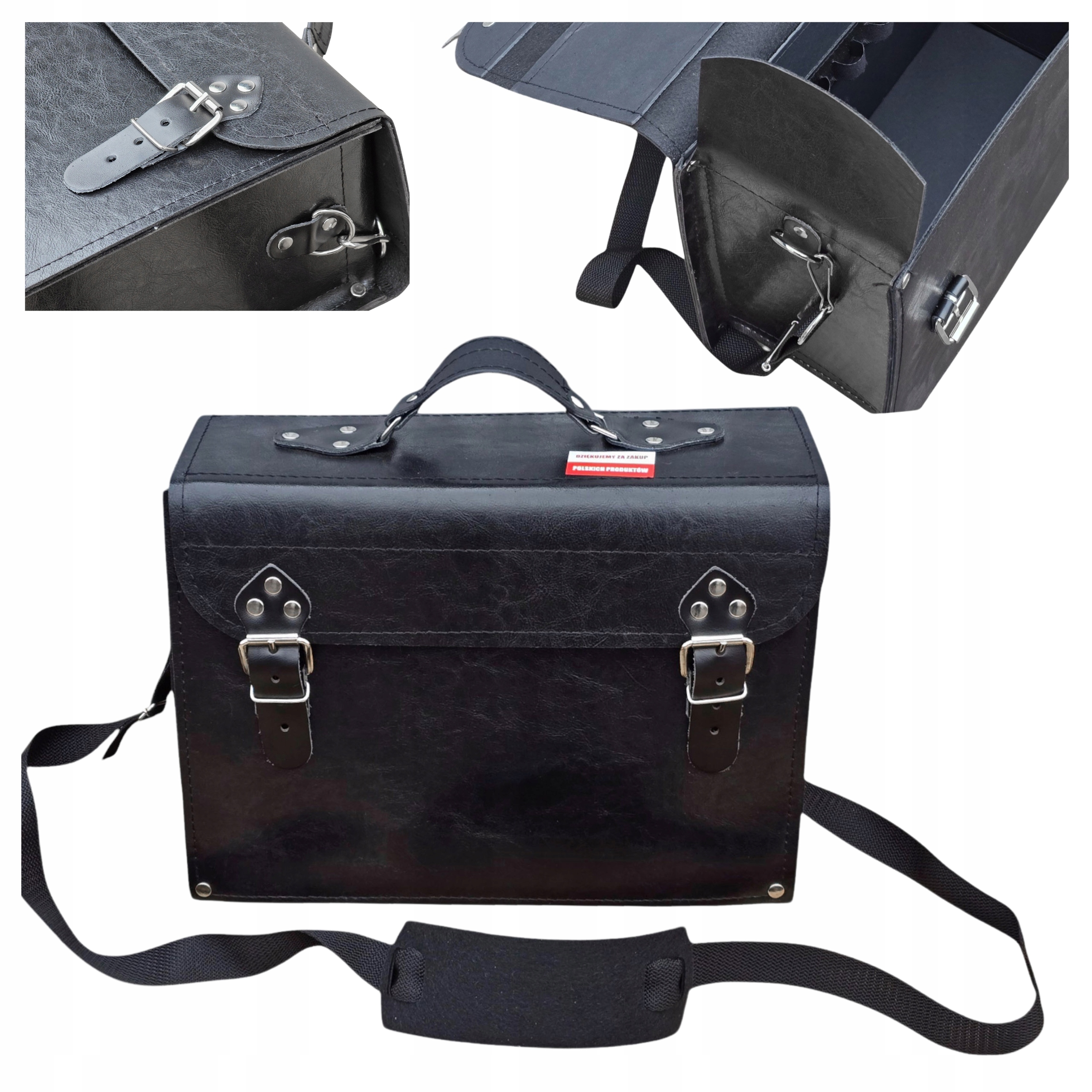 Torba na narzędzia monterska skórzana Eko narzędziowa wyrób ręczny