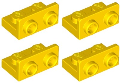 

Lego 99780 Płytka Łamana żółta Nowa (2g) 4 szt.