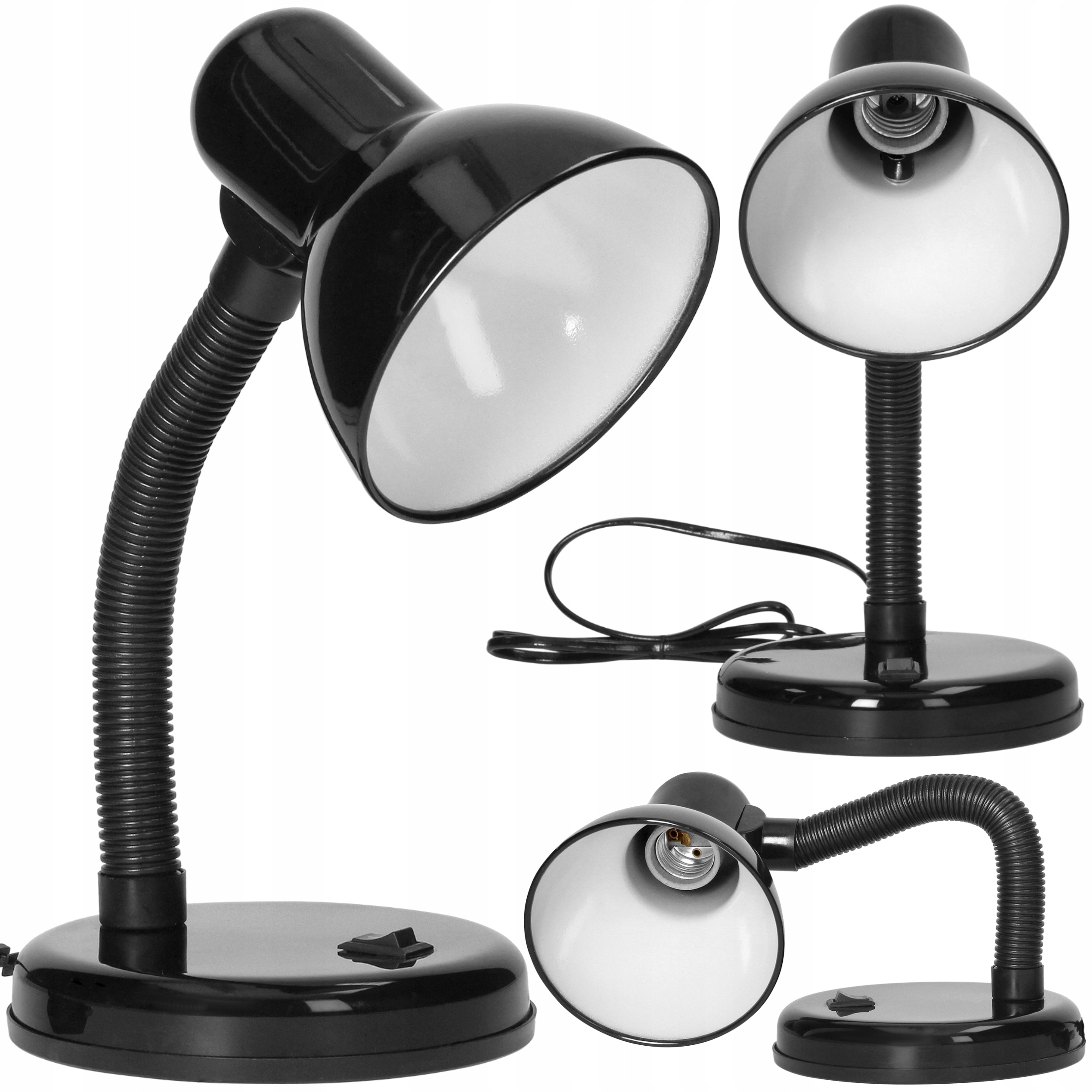 LAMPKA BIURKOWA SZKOLNA NA BIURKO NOCNA GWINT E27