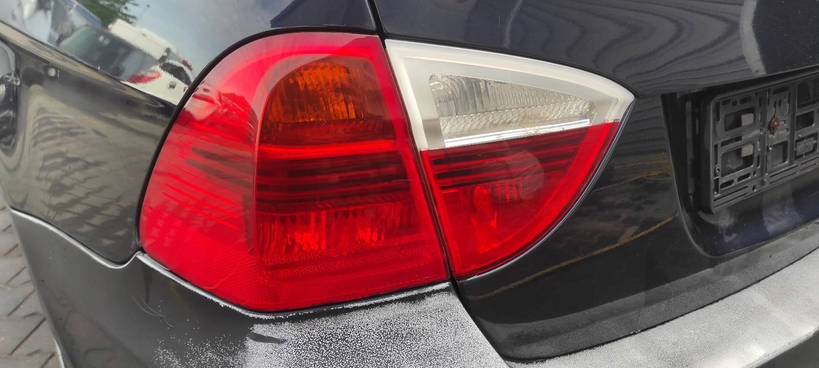 complete rear part BMW E91 320 A35/5 trunk door boot bumper rear part lights rear part