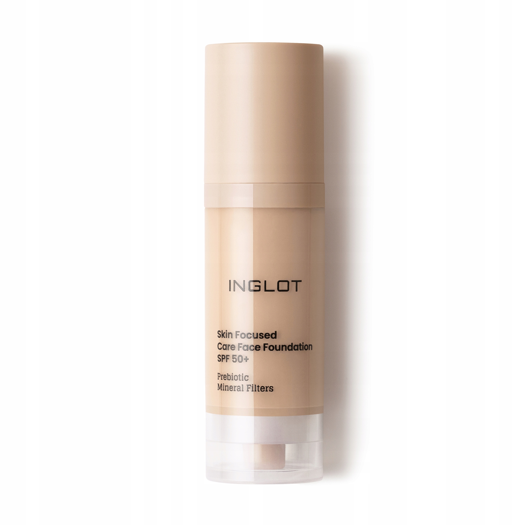 Pečující podkladová báze na obličej Skin Focused Spf 50+ Ivory Beige 302 Inglot