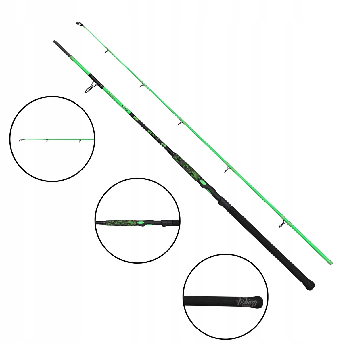 Wędka sumowa MadCat Uv Series Spin 2.10m 40-150g 2 sec Gratis!!