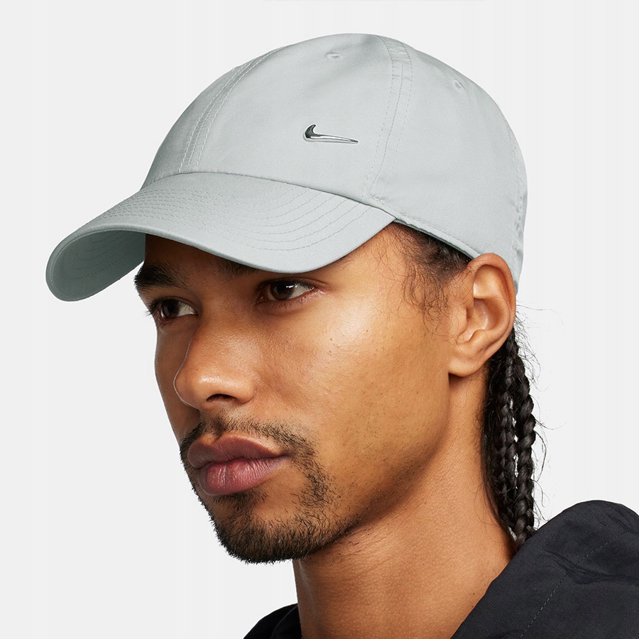 Nike S Kšiltem Df Club Cap [s/m] Čepice Unisex Šedá