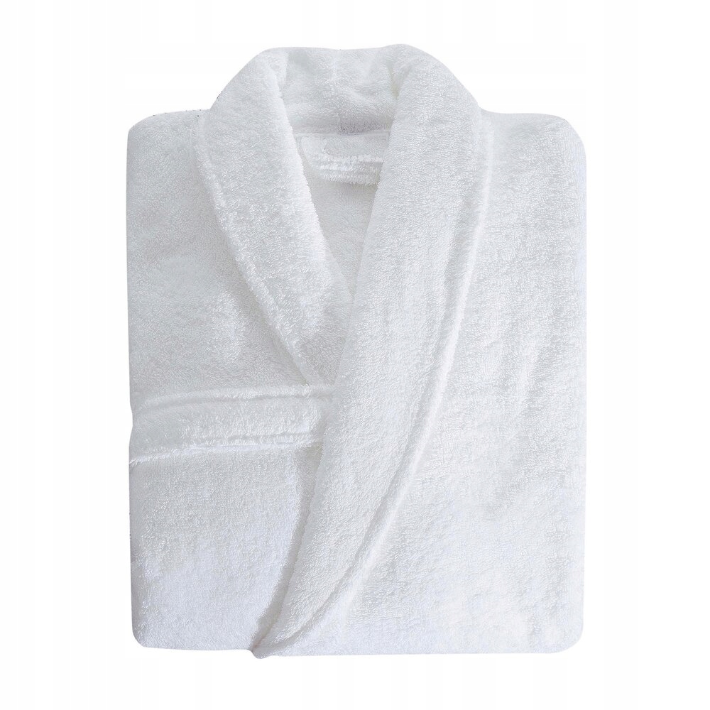 Miękki szlafrok Hotel Spa biały rozmiar XXL