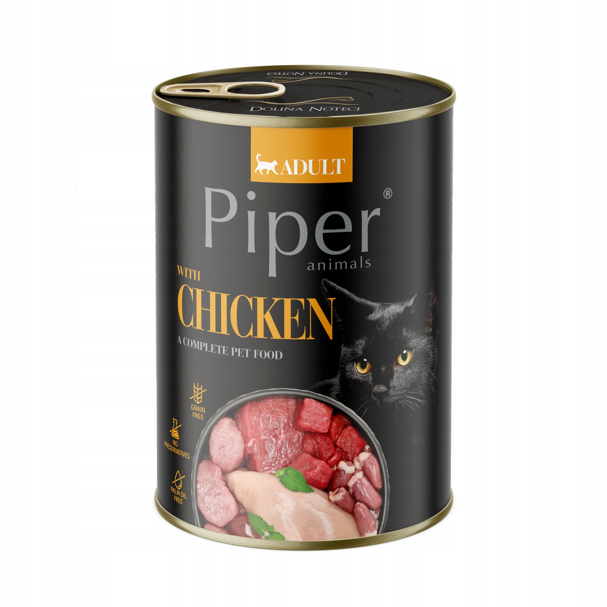 12x Piper mokré krmivo pro kočky s kuřecím masem 400 g