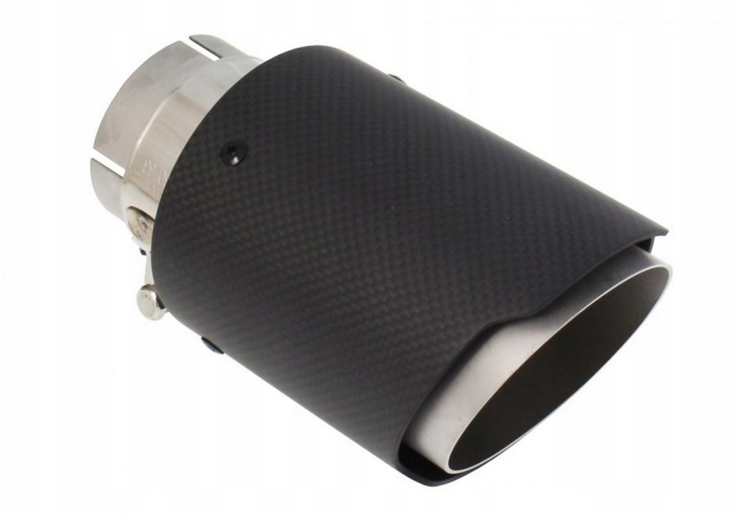 KONCOWKA WYDECHU TLUMIKA 89mm MONTAZ 57mm carbon