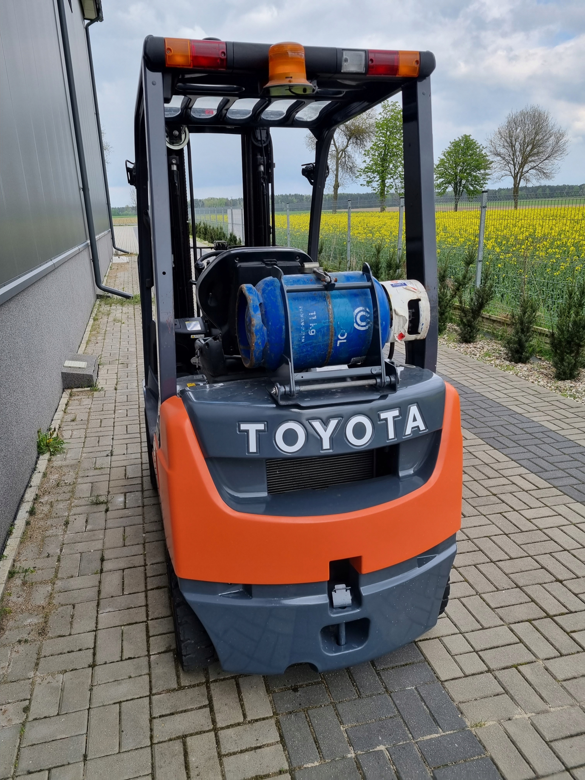 Wózek widłowy Toyota 8FGF18 triplex 4,7m 2016r