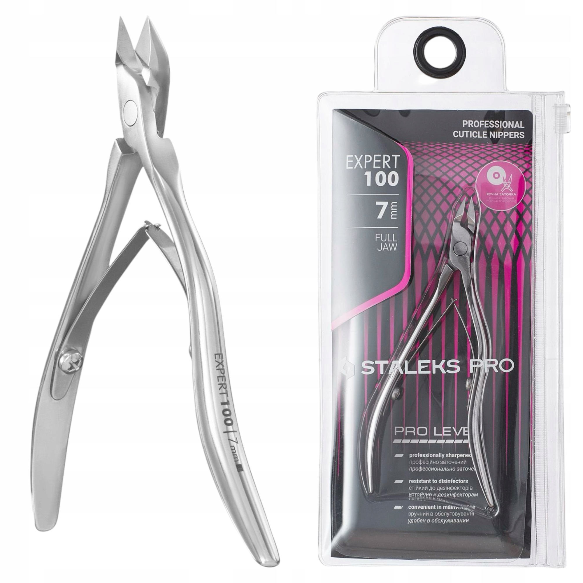 Staleks Profesionální nůžky na kůžičku 7 mm NE-100-7