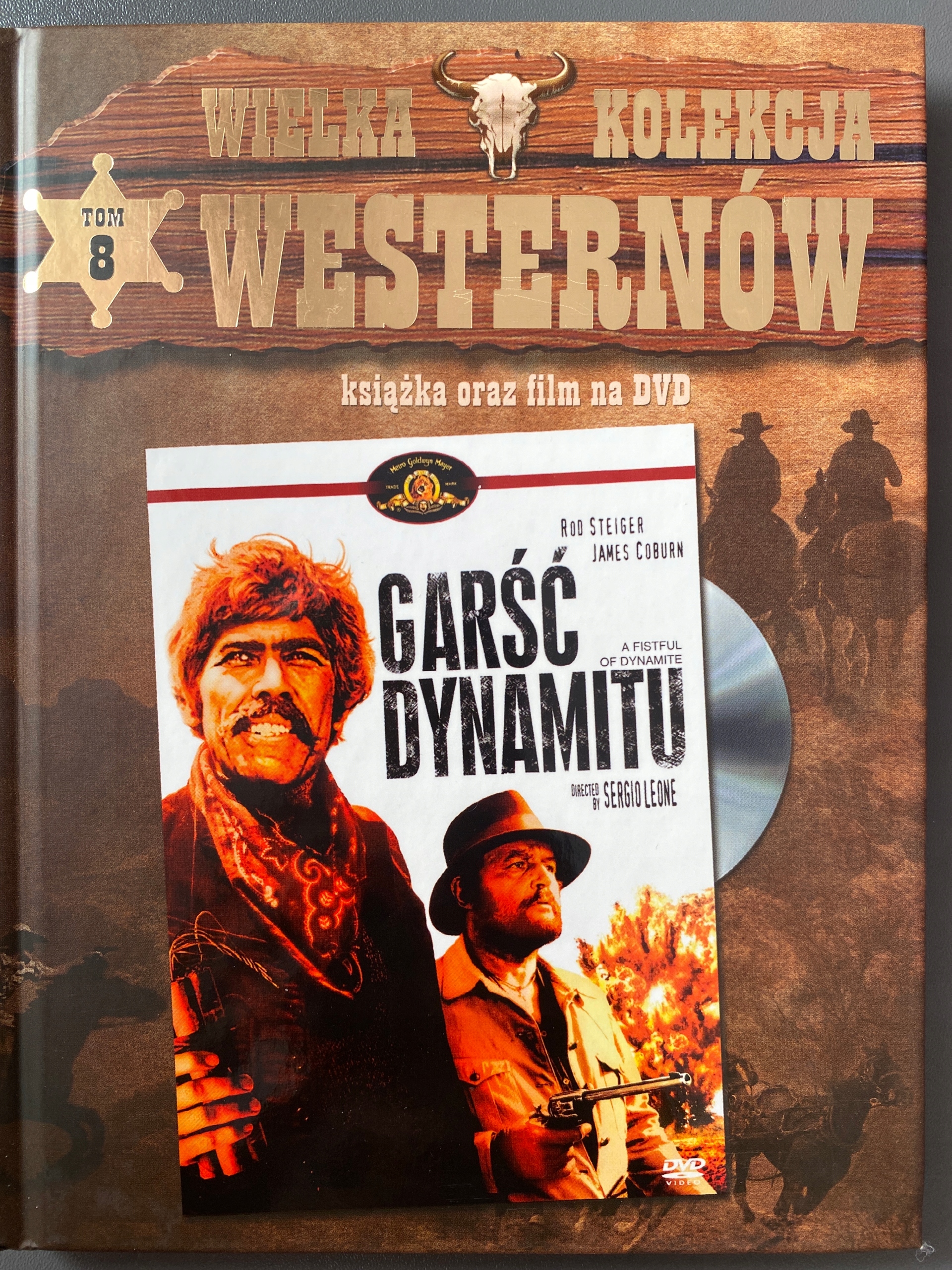 GARŚĆ DYNAMITU WESTERNY KOLEKCJA 8 płyta DVD