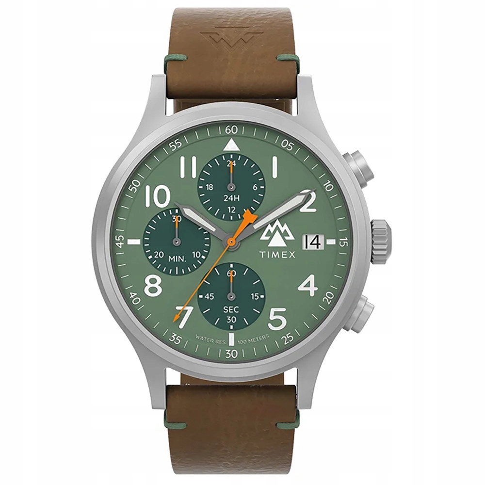 Pánské Hodinky Timex TW2W16400 hnědé