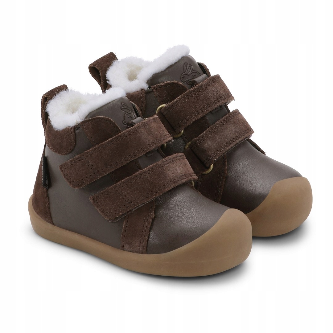 Trzewiki Zimowe Barefoot Bundgaard Bloom Dark Brown Membrana Tex R.26