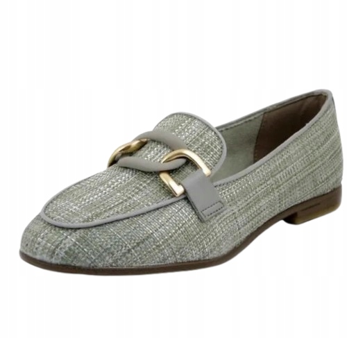 Tamaris Dámské Zelené Nazouvací Mokasíny S Přezkou 40 J8A