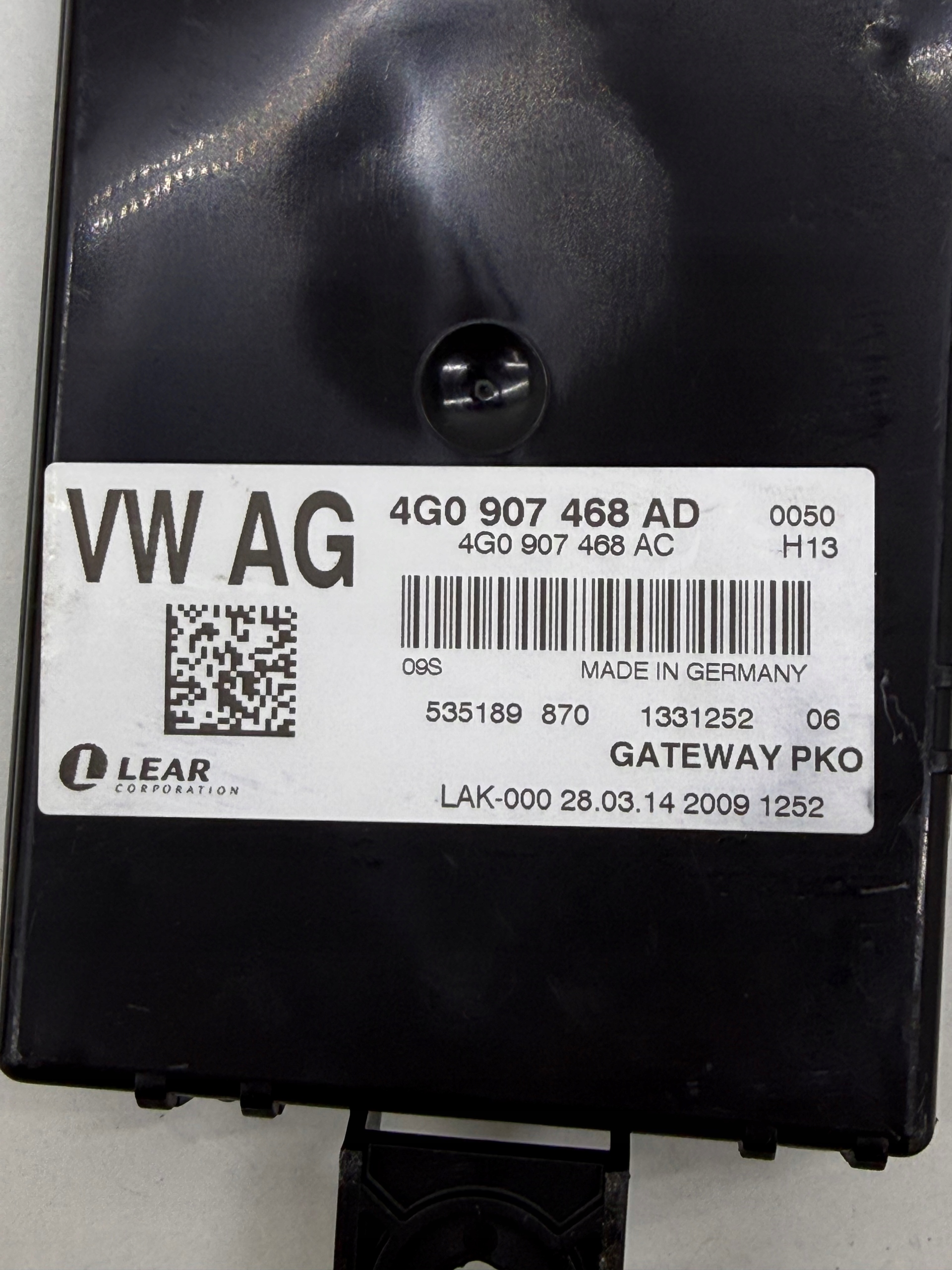 AUDI S7 A7 S6 A6 C7 module control unit GATEWAY SPRAWNY LEGALNY!