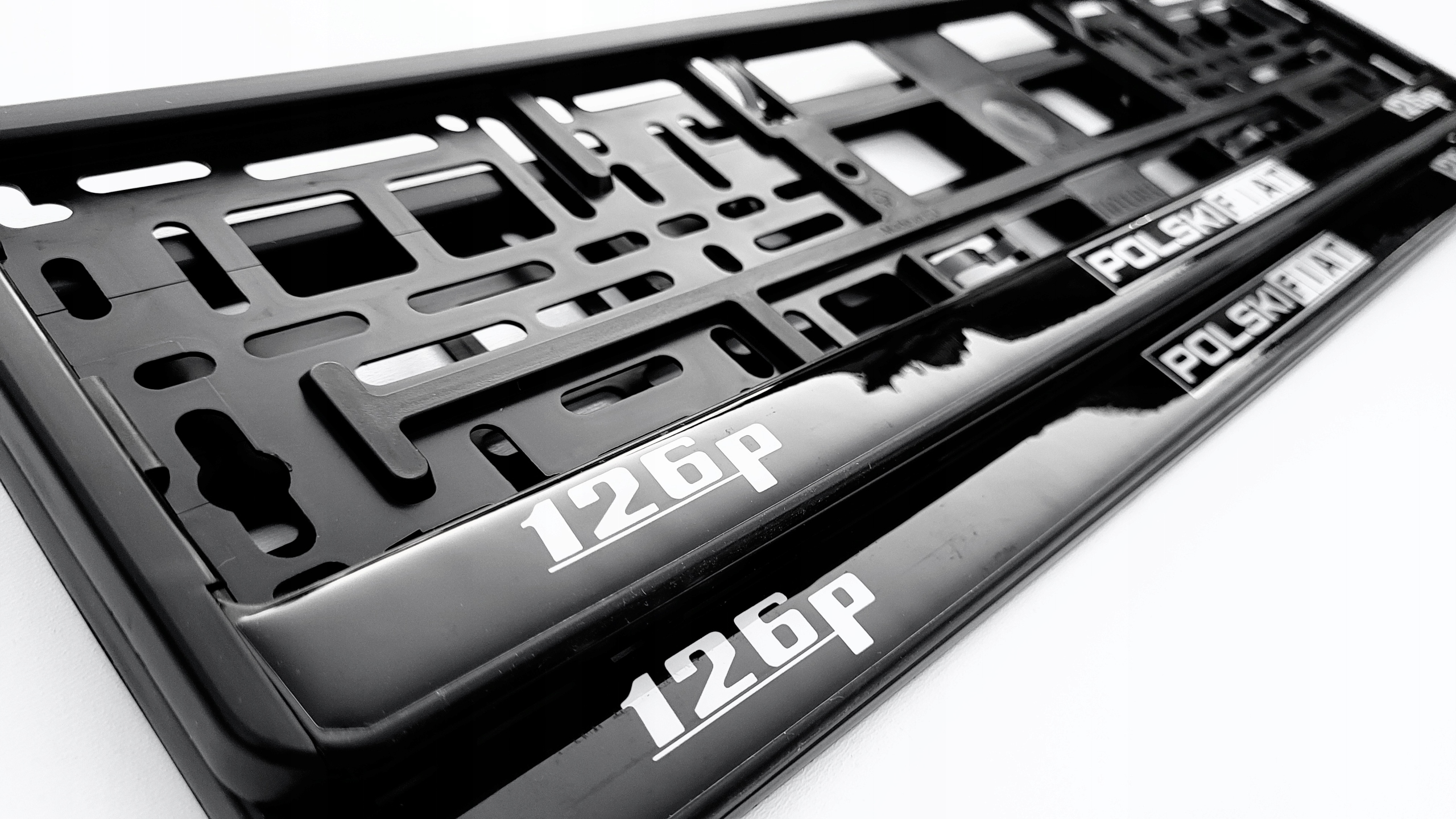 Ramki do tablic rejestracyjnych Polski Fiat 126P Maluch Żelowe