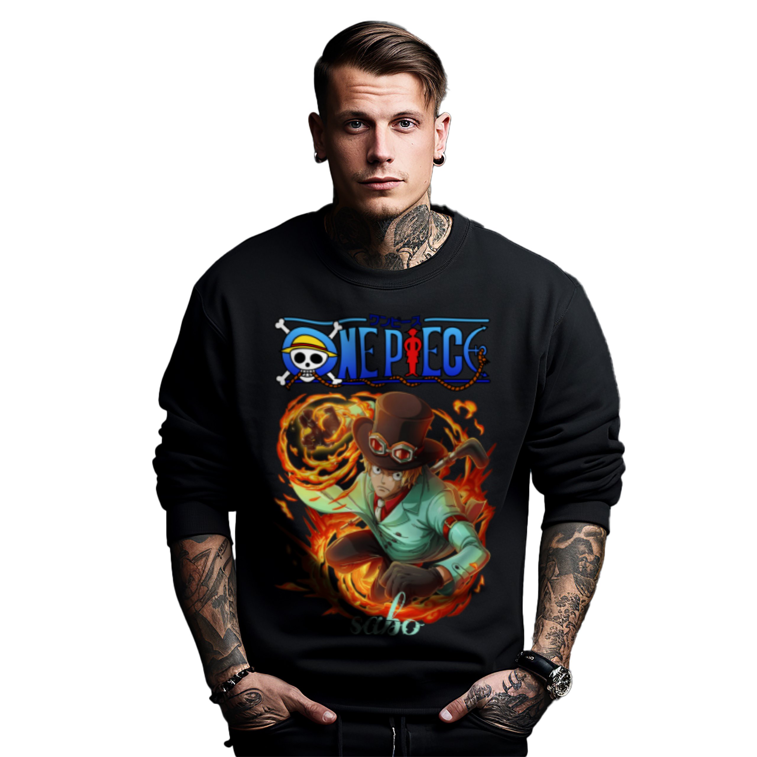 Mikina s potiskem Anime One Piece.