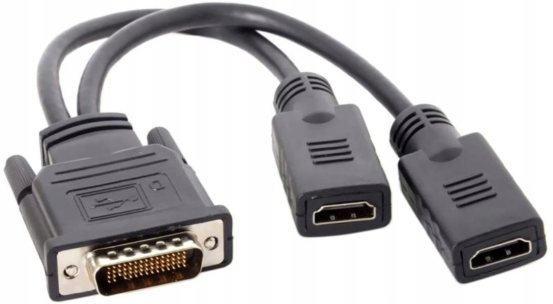

Kabel Dms 59 do 2x Hdmi Dwa Monitory