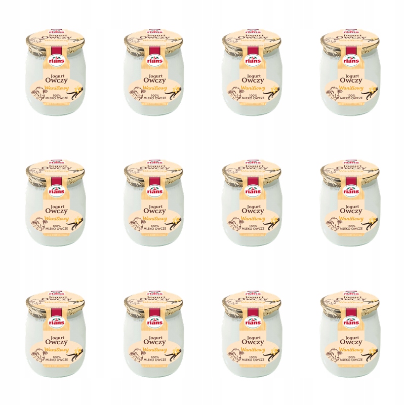 Ovčí jogurt Rians vanilkový 115 g X12