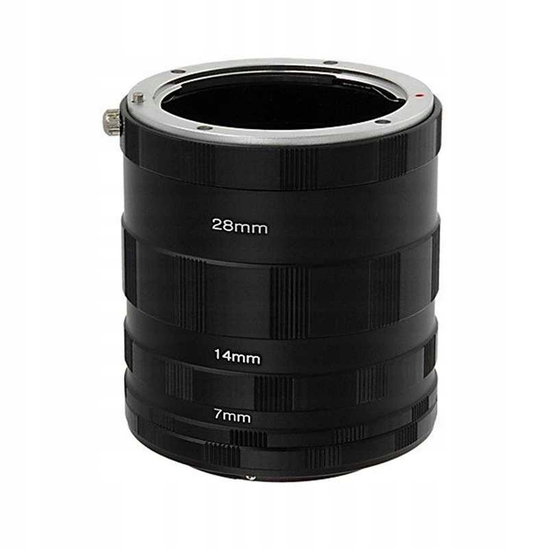 PIERŚCIENIE POŚREDNIE MAKRO DO NIKON MACRO Mocowanie Nikon