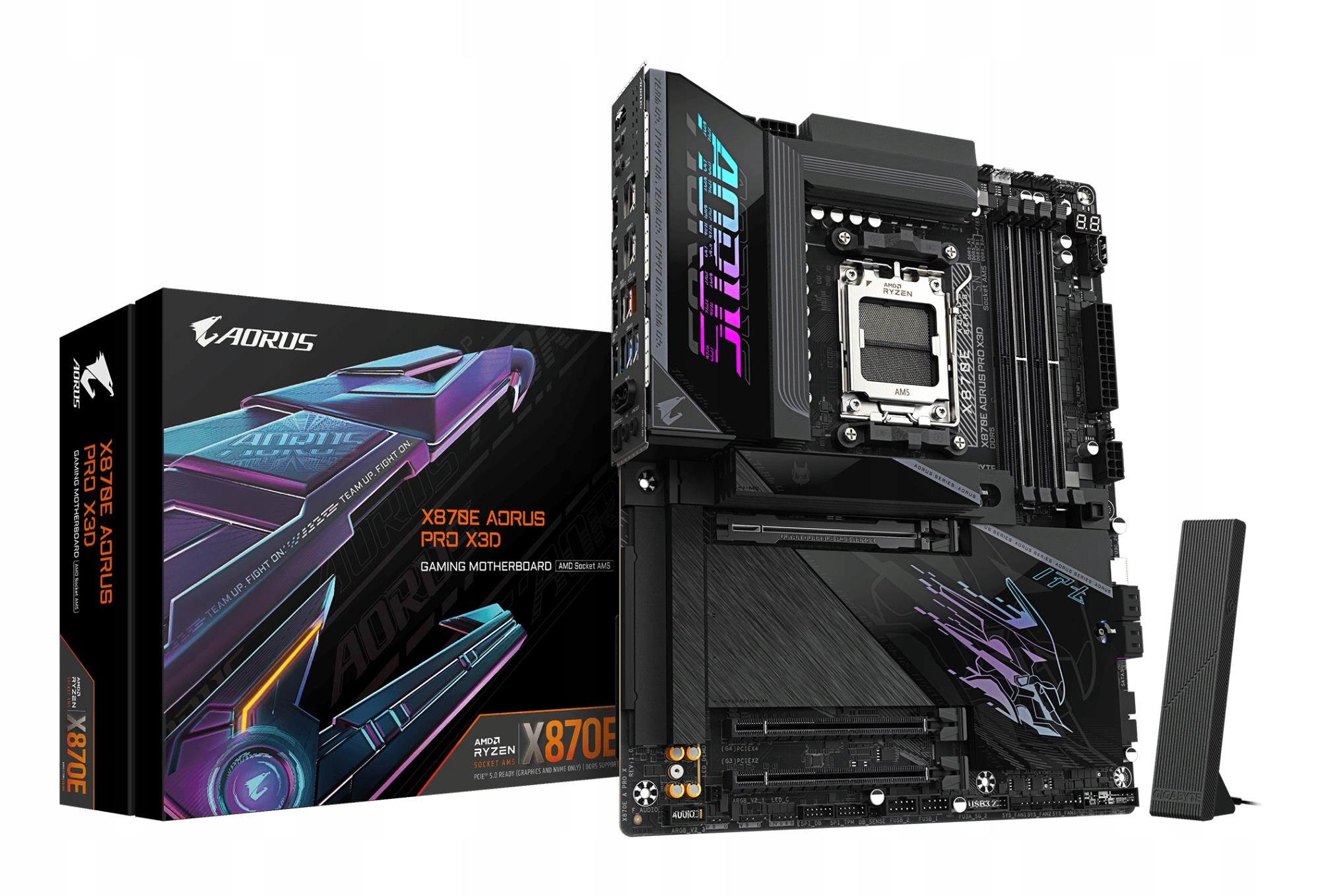 Základná doska Gigabyte Amd X870E Socket AM5 Atx Ram DDR5-SDRAM 4x sloty Wi-Fi Áno