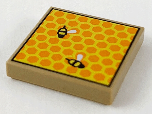 

Lego 3068bpb1489 tile 2x2 Plaster miodu 1 szt N