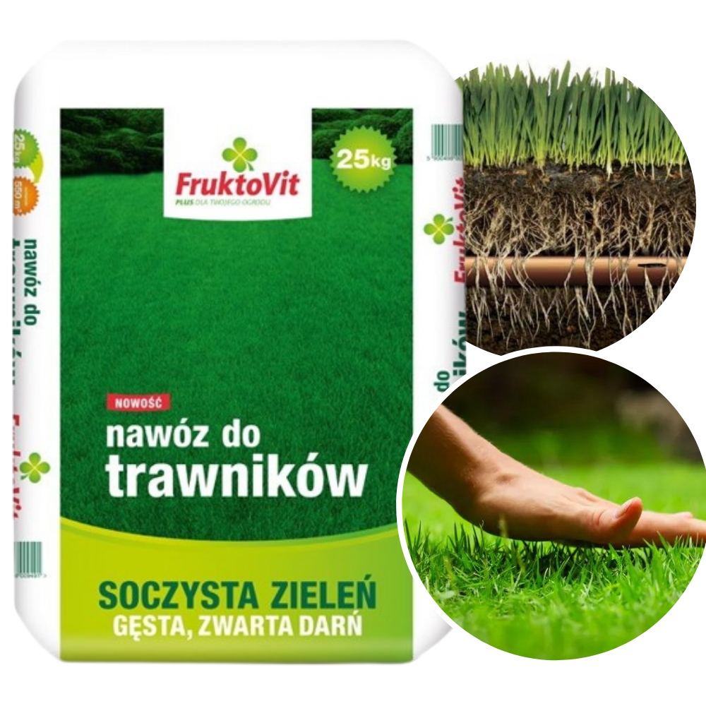 

Nawóz Wiosenny Do Trawy Fruktovit Gęsta Darń 25KG