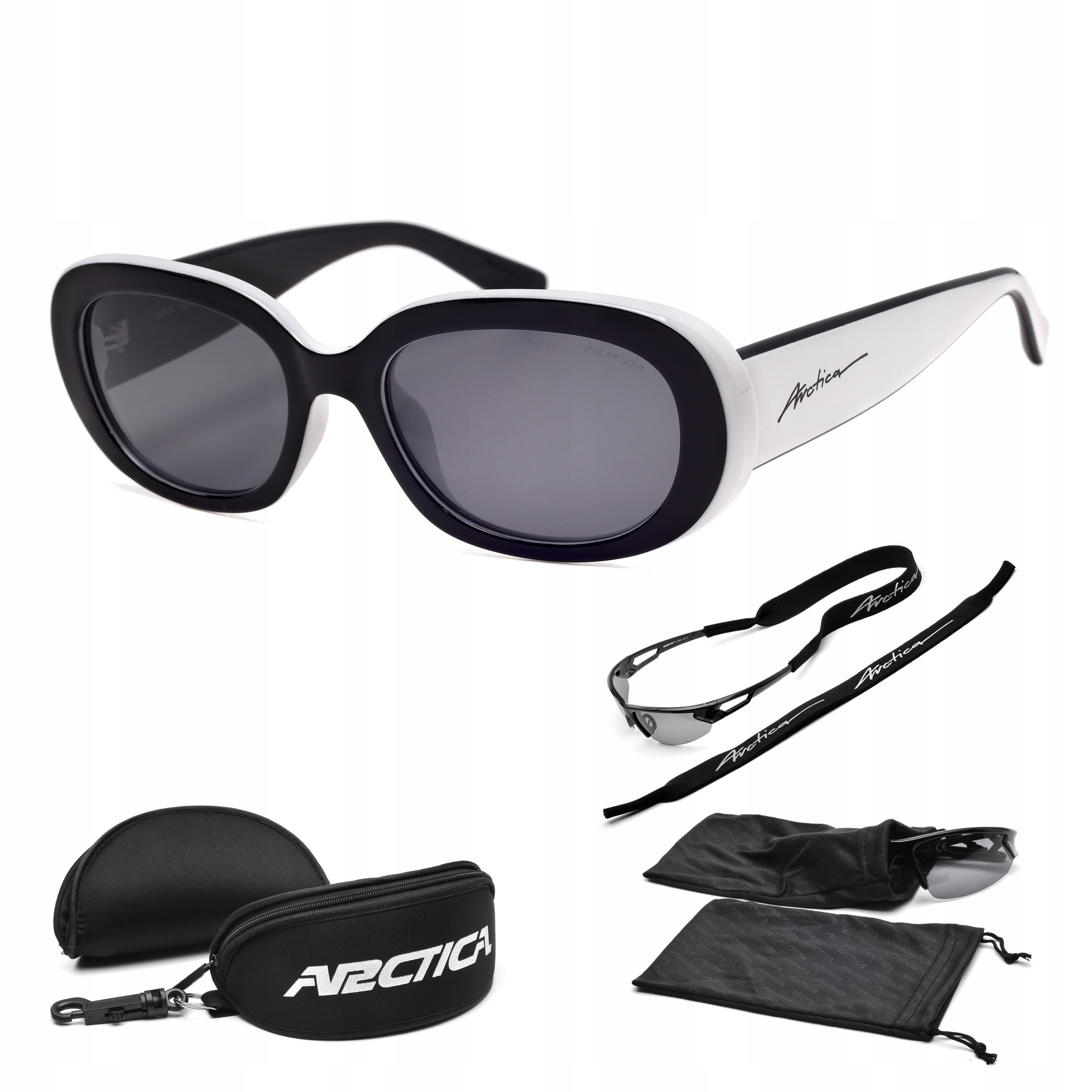 Arctica S-367A Dámské Polarizační Brýle Bílé Módní Elegantní UV400