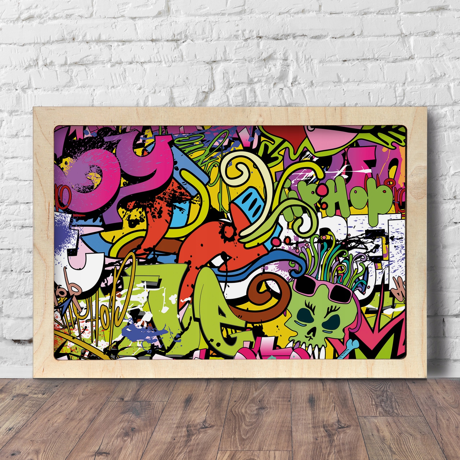 Fotoobraz na zeď Animovaná Pohádka graffiti 60x40 cm