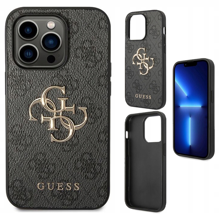 Etui Guess 4G Big Metal Logo do iPhone 15 Pro case obudowa pokrowiec plecki
