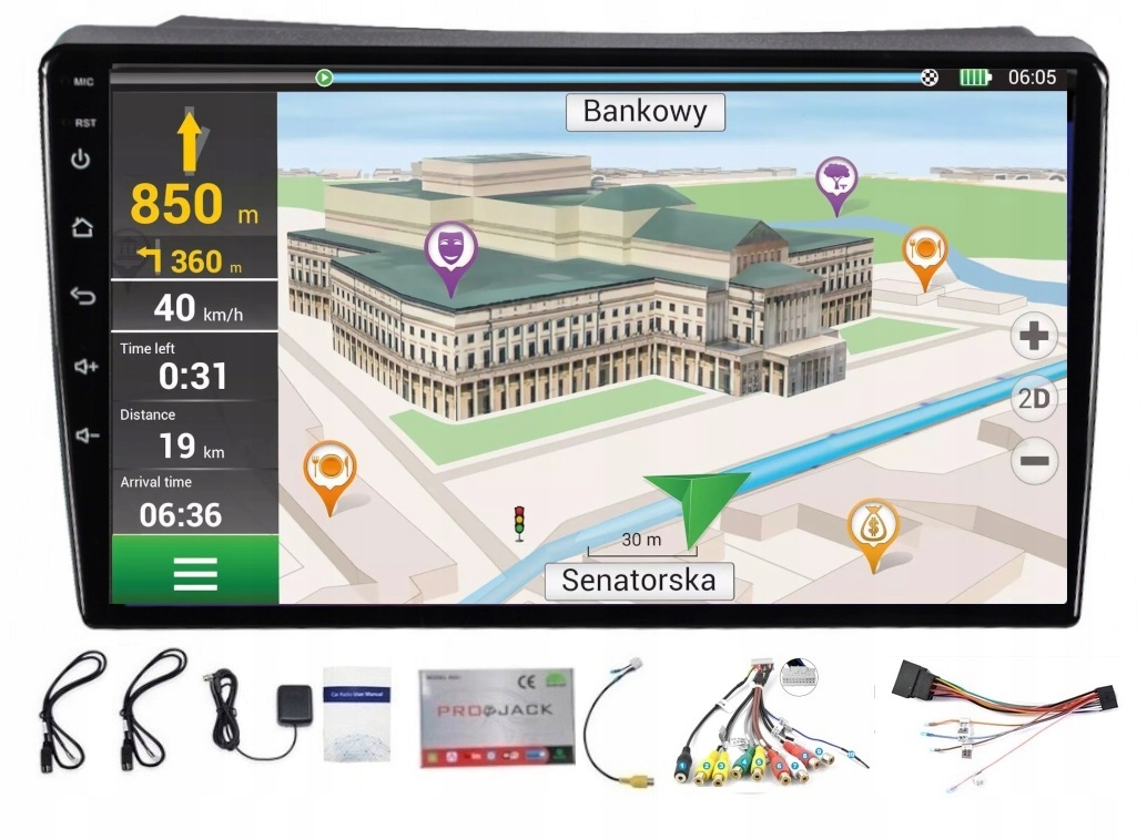 Gps Navigace Opel Vivaro 2006-2010 Carplay Wifi Usb 2GB 64GB