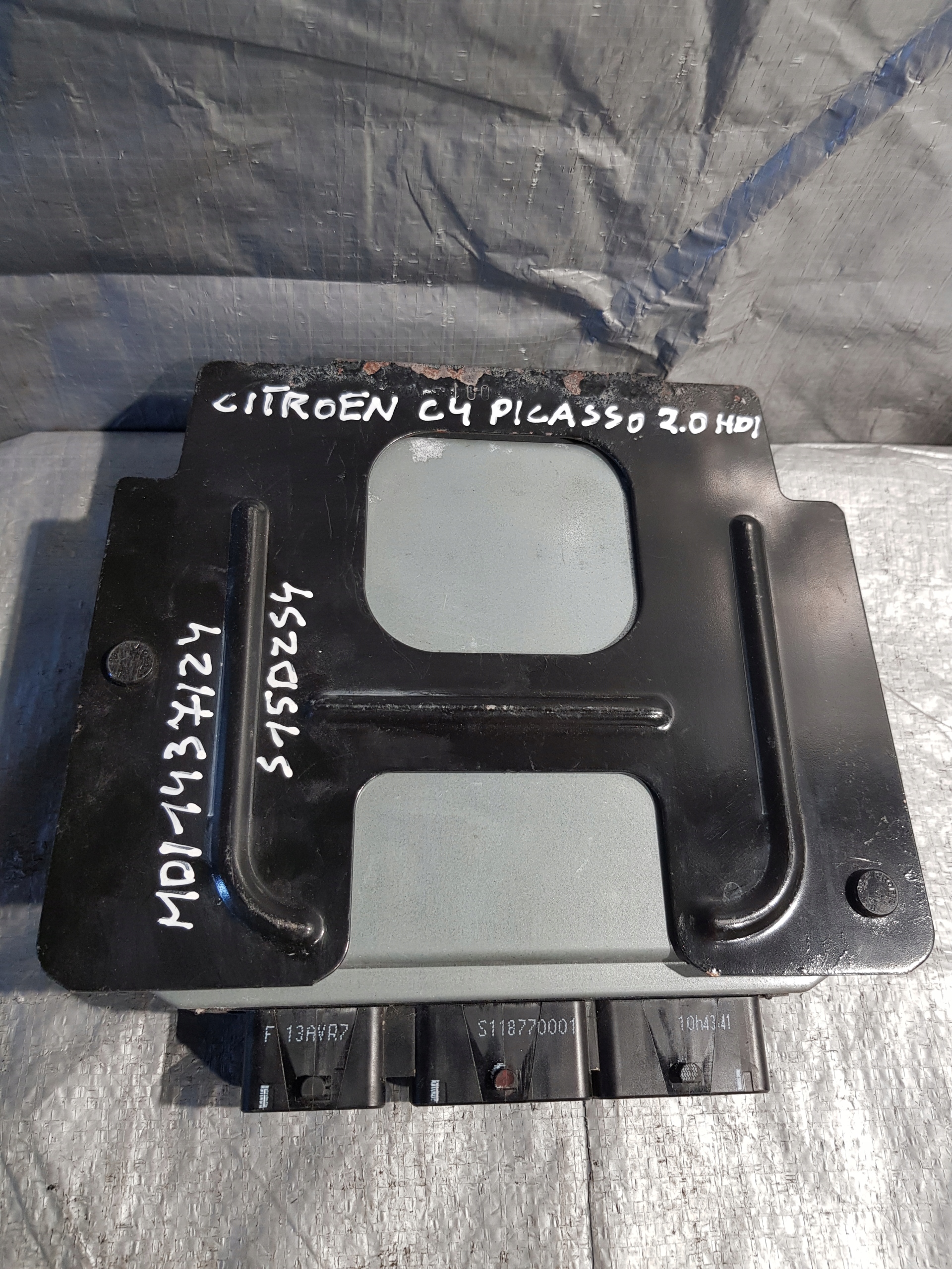 computer PSA CITROEN C4 PICASSO 2.0HDI 9664287580 5WS40616A-T SID803A