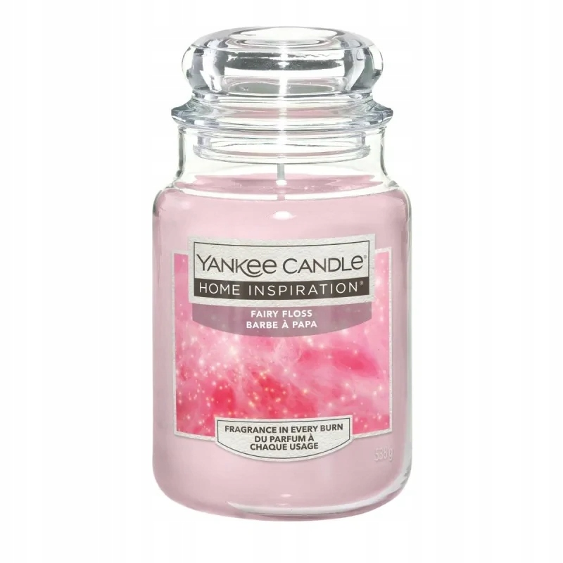 Yankee Candle Fairy Floss velká vonná svíčka 538 g