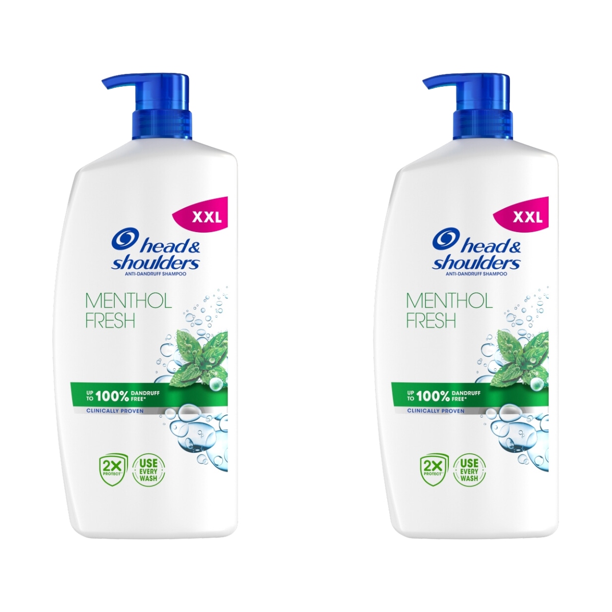 Zestaw Szampon przeciwłupieżowy Head & Shoulders Menthol Fresh 800ml x2